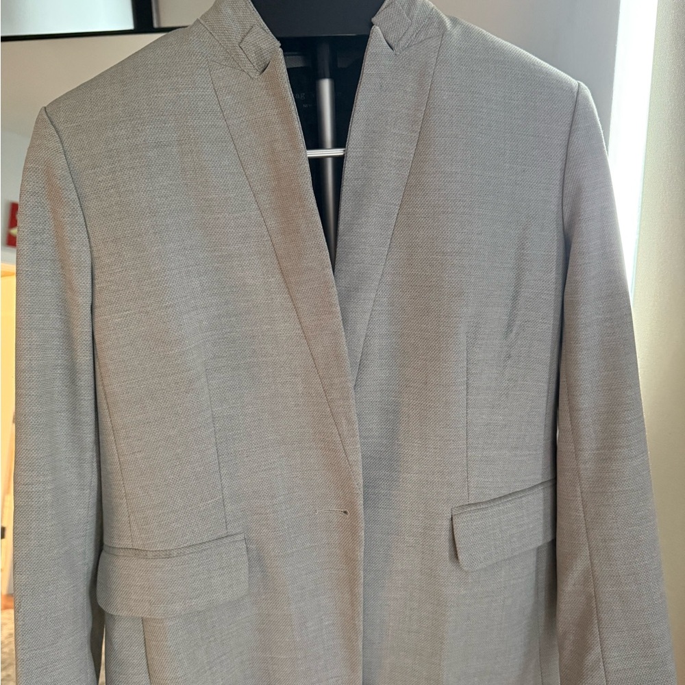 Rag and Bone gray wool blazer